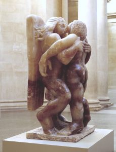 Jacob and the Angel 1940-1 Sir Jacob Epstein 1880-1959 Purchased with assistance from the National Lottery through the Heritage Lottery Fund, the Art Fund and the Henry Moore Foundation 1996 http://www.tate.org.uk/art/work/T07139